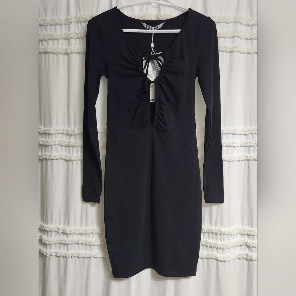 BNWT Neon & Nylon Black XS Dress.